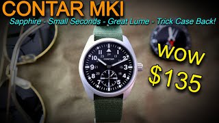 CONTAR MKI  MKII Field Watch  YouTube Exclusive  Best affordable Well Made Field Watch Ever [upl. by Glinys]