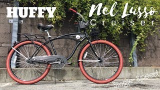 Huffy Nel Lusso Cruiser SingleSpeed bicycle  119 at Walmart [upl. by Haeli157]