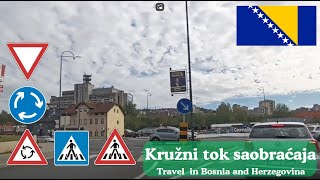 Vožnja kroz kružni tok u Bosni Kako se snaći 🇧🇦 BHRoadStoriesBH [upl. by Josepha673]