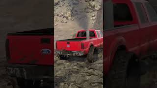 SQUATTED TRUCK vs LIFTED TRUCK MUDDY HILLCLIMB [upl. by Anilyx]