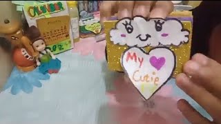 An Easy DIY Pocket Diary Easy and cute crafts [upl. by Suiratnauq]