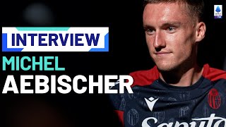 Bologna’s swiss army knife  A Chat with Aebischer  Serie A 202324 [upl. by Weslee858]