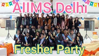 AIIMS Delhi Freshers party  AIIMS fest AiimslifestyleAiimsForYou [upl. by Nagek845]