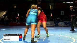 2018 USMCUSAW Cadet amp Junior Women FS NationalsJunior Women 225 Finals  Alyssa Alvarez TX Vs [upl. by Mercier]