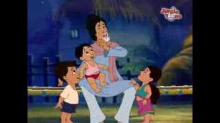 Must watch  Amitabh Bachchan Hindi Song quotAao Bachhoquot in Animation by Jingle Toons [upl. by Joby]