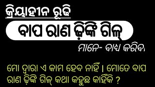 ରୂଢିଓଡ଼ିଆ ବ୍ୟାକରଣOdia GrammarRudhiCTBDARI All Competative and Students Examination [upl. by Cornwall]