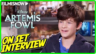 ARTEMIS FOWL  Ferdia Shaw quotArtemis Fowlquot Onset Interview [upl. by Acul886]