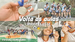 volta as aulas  interclasse futsal feminocorridamedalhas 🥇⚽️ [upl. by Balkin]