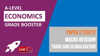 ALevel Economics Paper 2 2022  Macro Revision  Trade and Globalisation [upl. by Leunad672]