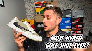 Air Jordan 1 Low Golf x Travis Scott Neutral Olive  The Most Hyped Golf Shoe EVER  Im Back [upl. by Omik]