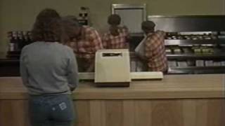 1986 Hardees Restaurant Training Video  13 [upl. by Cristie]