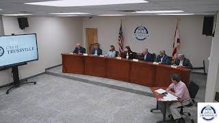 City of Trussville Council Meeting 9102024 [upl. by Htiel781]