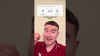 Liverpool 20 Aston Villa Premier League Reaction fyp liverpool astonvilla premierleague [upl. by Lalat225]