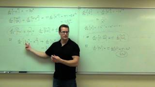 Calculus 1 Lecture 22 Techniques of Differentiation Finding Derivatives of Functions Easily [upl. by Keifer]