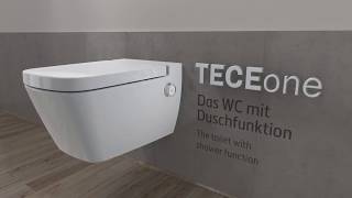 TECEone Stromloses Dusch Wc Komplettanlage  Tooaleta Dusch WC Zentrum [upl. by Hares904]