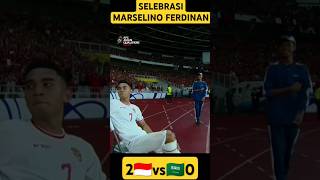 Selebrasi Duduk Marselino Ferdinan [upl. by Vyky]