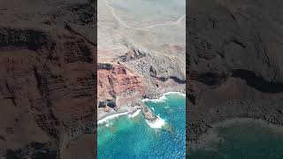 DJI air3 The rockiest and most rocky beach Canary Island El HierroA great place for swimming [upl. by Morten]