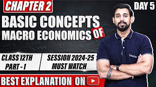 Macroeconomics  Basic concepts of Macroeconomics  Class 12  Part 1 [upl. by Nobel]