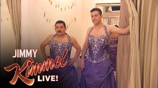 Bachelorette Kaitlyn Goes Wedding Dress Shopping with Jimmy and Guillermo [upl. by Sarchet]