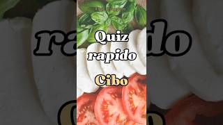 Quiz rapido CIBO [upl. by Ynohtnad]