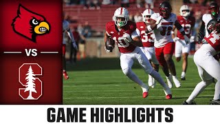 Louisville vs Stanford Game Highlights  2024 ACC Football [upl. by Meesak]