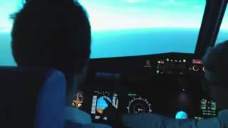 Simulateur A 320 à Lyon  Le test de RADIO SCOOP [upl. by Odie189]