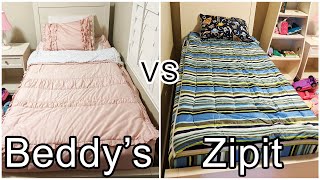 Popular Zipper Bedding Compared Beddys vs Zipit [upl. by Ahselef]