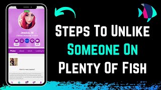 Plenty of Fish  How to Unlike  PoF Dating App [upl. by Dolph]