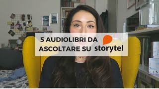 5 e più audiolibri da ascoltare su Storytel [upl. by Delbert]