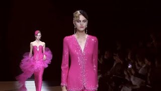 Settimana dellAlta Moda a Parigi Giorgio Armani brilla ancora [upl. by Klute490]