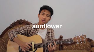 Sunflower  Rex Orange County Fingerstyle Guitar [upl. by Nollat417]