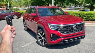 2024 Volkswagen Atlas Cross Sport SEL Premium R Line Start Up Test Drive Walkaround and Review [upl. by Fabiolas]