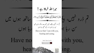 Tum daro nahin beshak main tumhare sath hun shortsfeed quran qurantilawat shorts [upl. by Litch818]