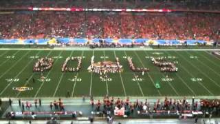 Stanford Band Fiesta Bowl Halftime Show [upl. by Henley]