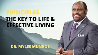 How Principles Protect Purpose and Potential  Myles Munroe [upl. by Jill]