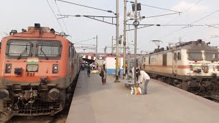 Amazing Track Sound 18622 Patliputra Express20801 Magadh Express [upl. by Gundry]