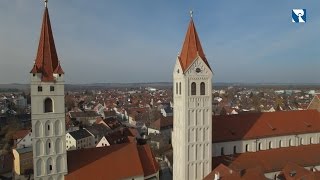 Sankt Kastulus Moosburg aus der Luft DrohnenVideo [upl. by Airamzul767]