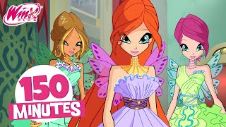 Winx Club  150 MIN  Full Episodes  Party Princess Magic 💖👑 [upl. by Analiese711]