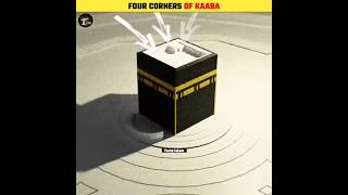 Secrets Of Four Corners Of The Kaaba 🕋 youtubeshorts viralshort [upl. by Ratha]