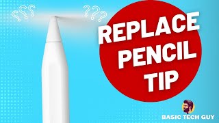 How to replace your Apple Pencil Tip  Easy Guide [upl. by Ardnazxela196]