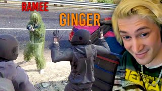 Ramee tries to rob Ginger in front of Jean Paul  GTA NoPixel 40 RP [upl. by Llebasi]