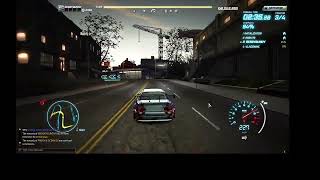 Need For Speed World BMW M3 GTR with whine transmission sound Nightriderz server [upl. by Bellis]