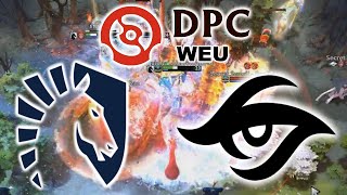 SECRET vs LIQUID  DPC WEU TOUR 2 DIVISION 1 DOTA 2 [upl. by Steinway]