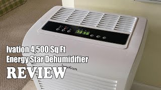 Ivation 4500 Sq Ft Energy Star Dehumidifier Review 2024 Should You Buy [upl. by Otxis]