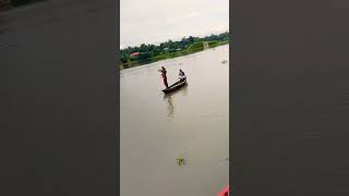 A journey by boat 2024 boat water river trending beautiful cute nature foryou travel [upl. by Medarda87]