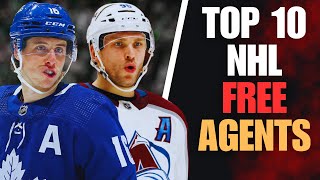 Ranking The Top 10 NHL FREE AGENTS 2025 Offseason [upl. by Monk]