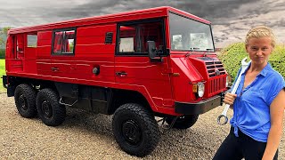 Building The Most Capable Camper In The World Pinzgauer 6x6 Expedition Camper Build [upl. by Aihsenet]