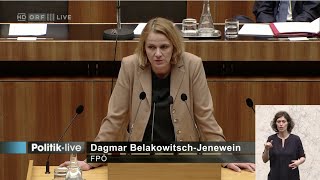 Dagmar BelakowitschJenewein  BundesVerfassungsgesetz  1732016 [upl. by Ainevuol163]