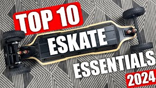 Top 10 ESkate Accessories in 2024 [upl. by Milo]