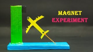 Amazing Experiment With Magnet  School Science Projects [upl. by Agathy824]